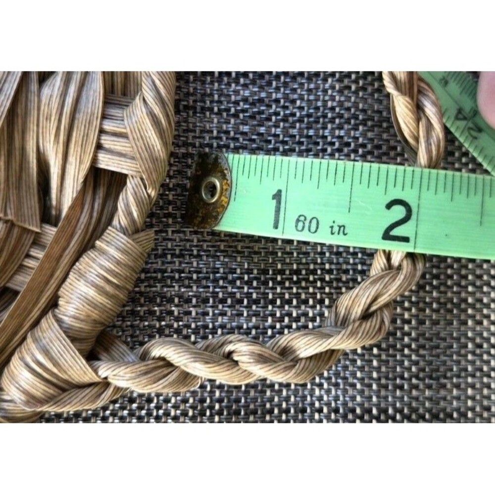 Vintage Wall Hanging Basket Boho Vines Fruit - Picture 11 of 11